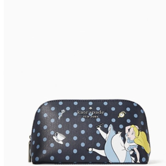 kate spade Handbags - NWT Kate Spade pouch - alice in wonderland